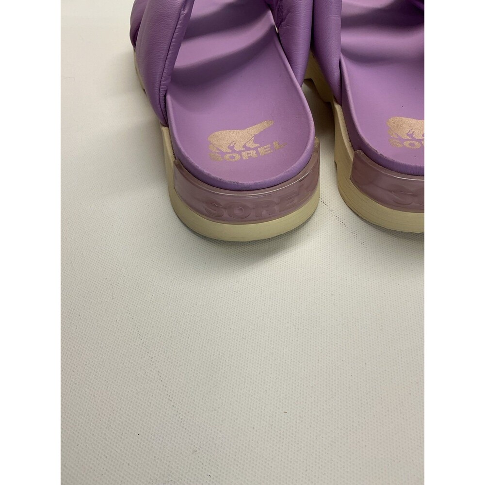 SOREL Women's Purple Twisted Strap Slide Sandals - Picture 6 of 8